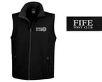 Children's Fife PC Softshell Black Gilet RG331