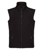 Children's Fife PC Softshell Black Gilet RG331