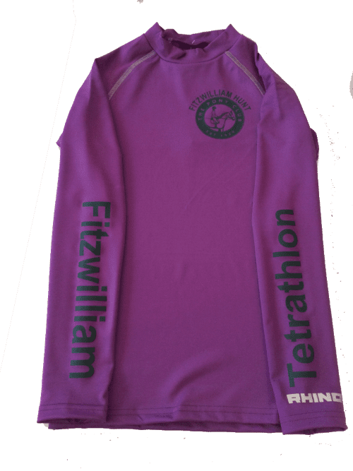 Children's Fitzwilliam Tetrathlon Purple Base Layer
