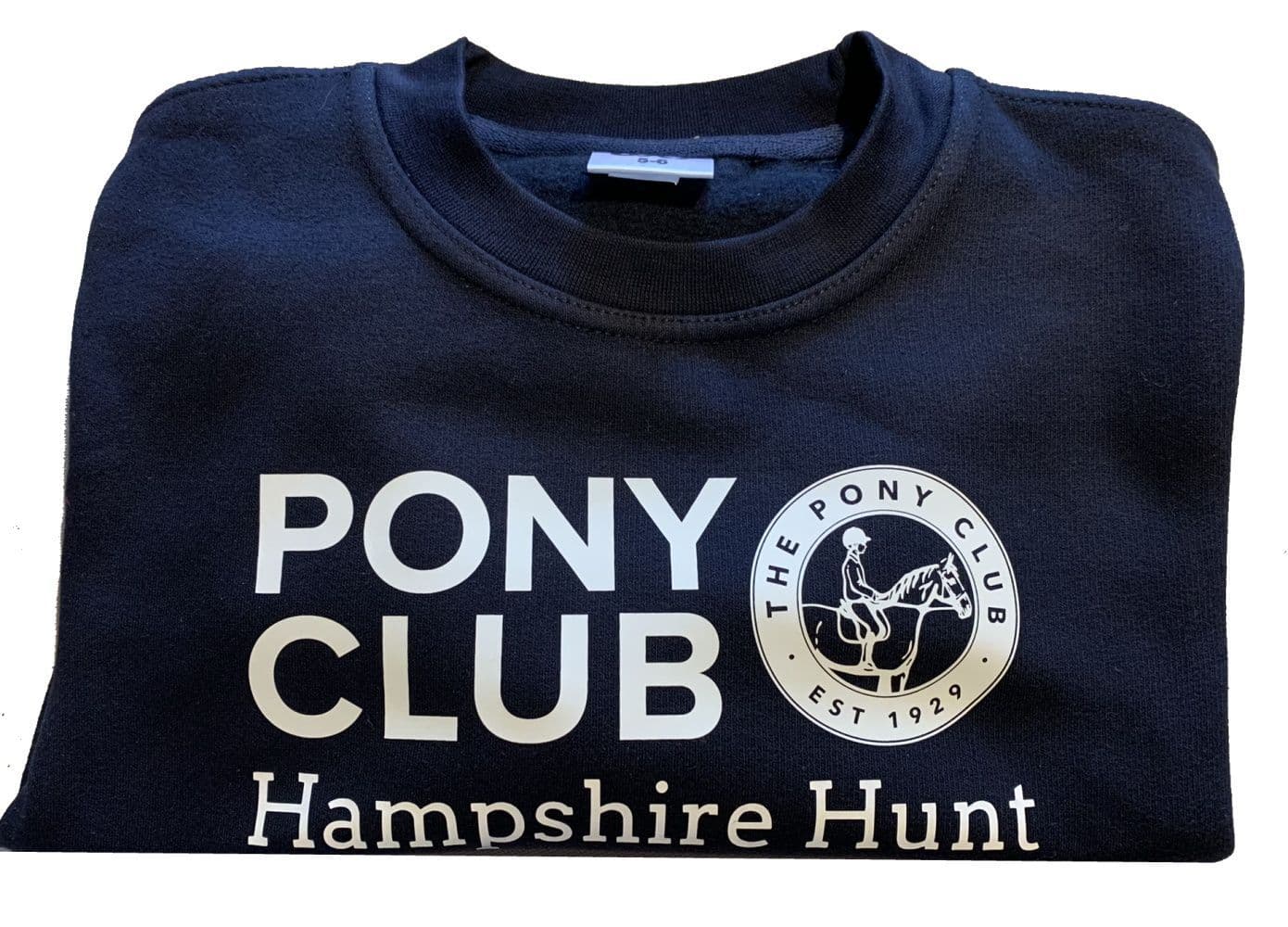 Children's' Hampshire Hunt Pony Club Navy Sweatshirt UX7