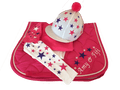 Children's Hot Pink/White Base Layer Cross Country Colours