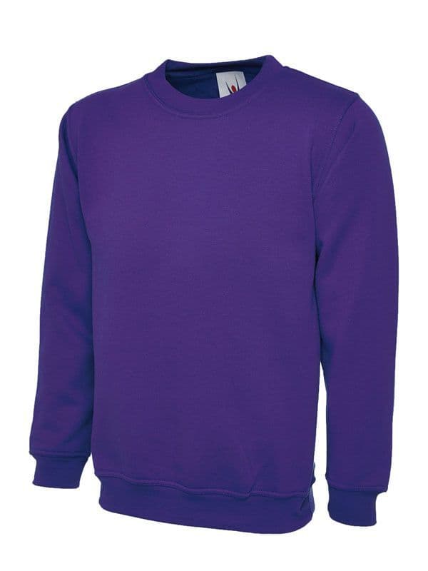 Children's'Lanark & Upperward Purple Sweatshirt UC202