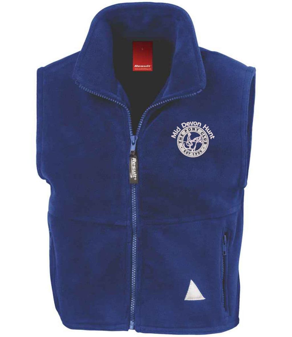 Children's Mid Devon Royal Fleece Gilet RE37J