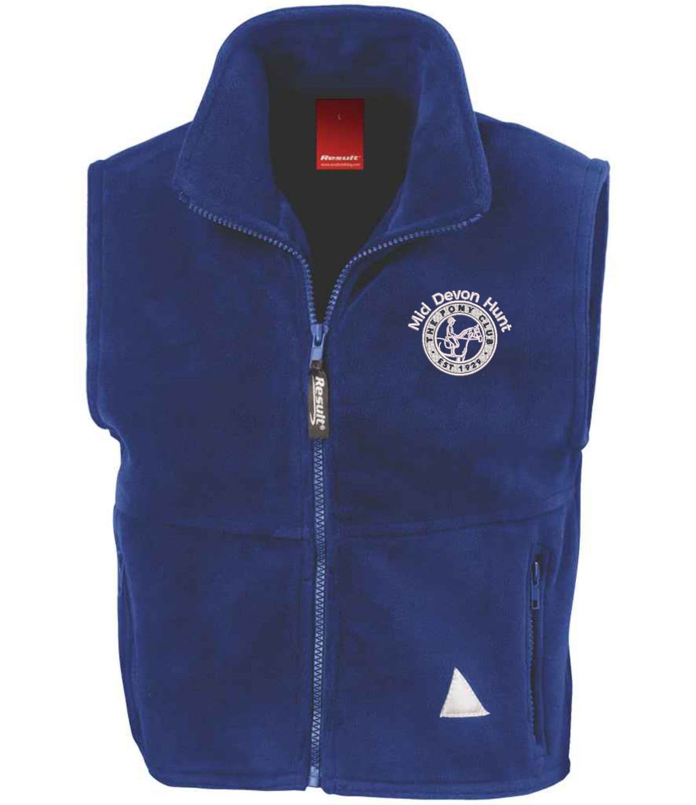Children's Mid Devon Royal Fleece Gilet RE37J