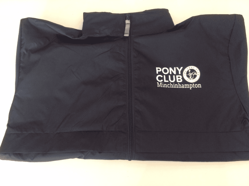 Children's Minchinhampton Pony Club Navy Showerproof Jacket