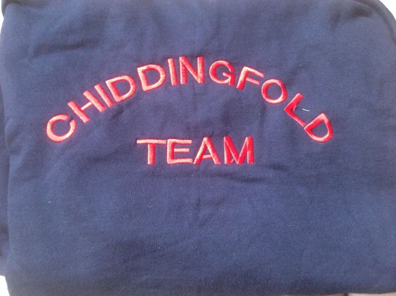 Children's Navy/Red Chiddingfold Pony Club Team Hoodie