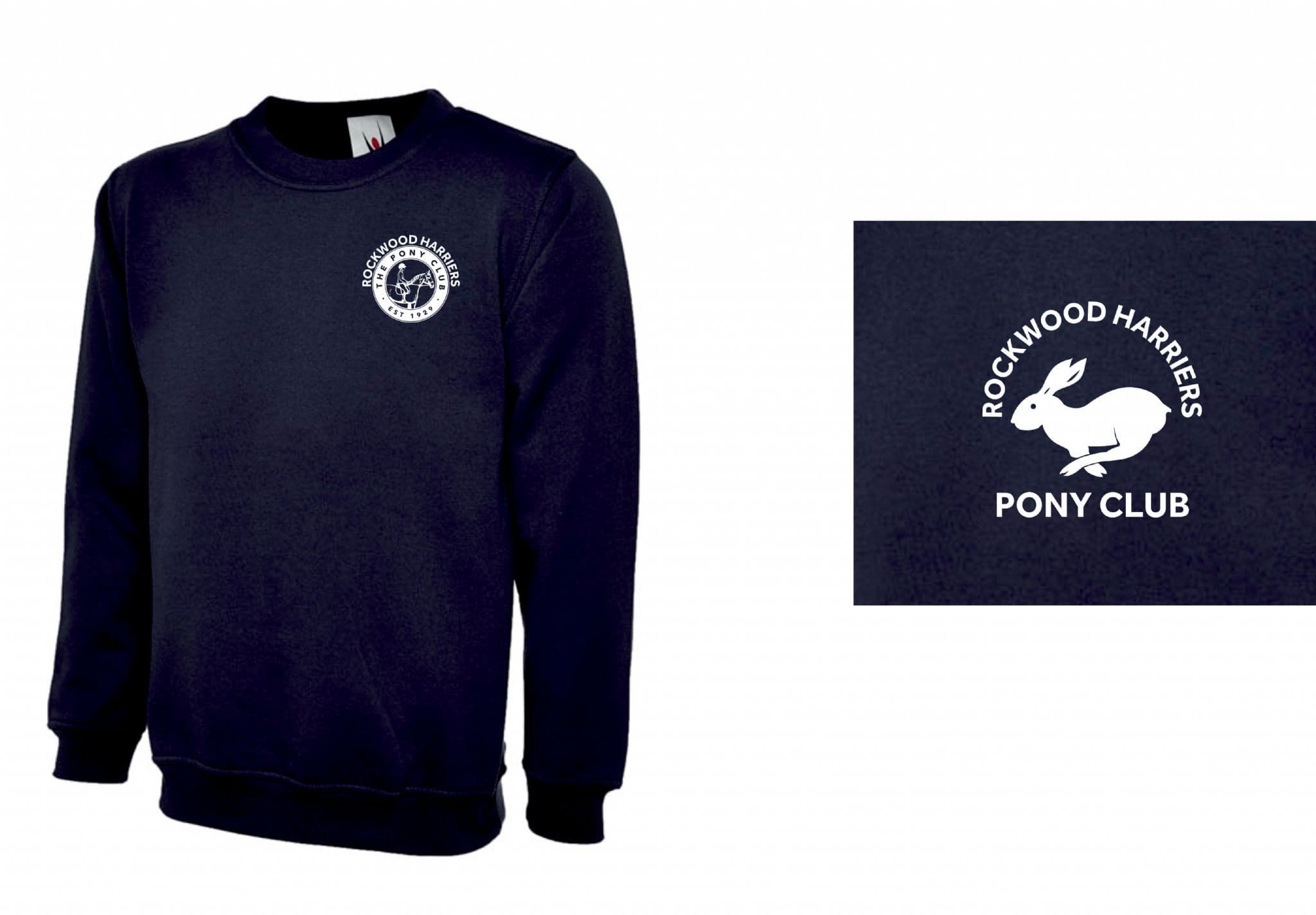 Children's Navy Rockwood Harriers Sweatshirt UX7