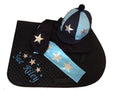 Children's Navy/Sky Blue/Silver Base Layer Cross Country Colours