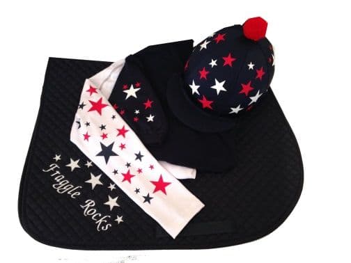 Children's Navy/White/red Base Layer Cross Country Colours