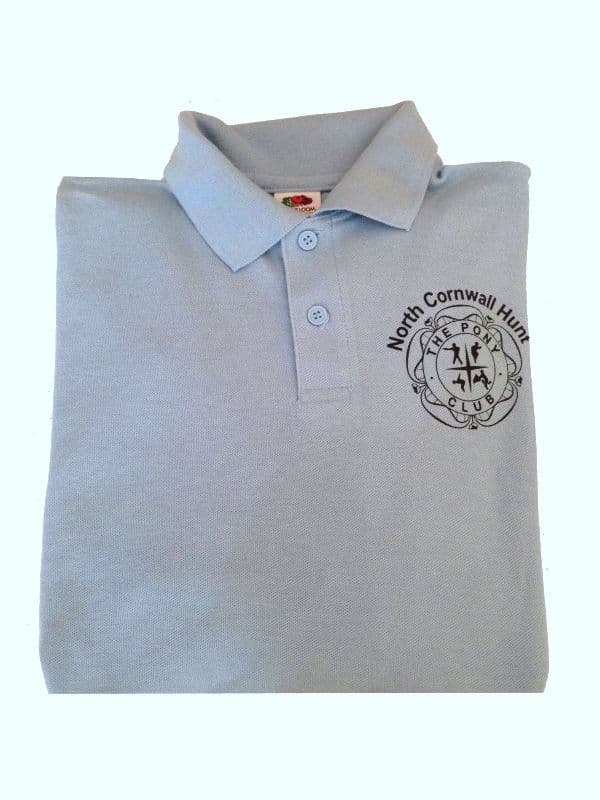 Children's North Cornwall Light Blue Tetrathlon Long Sleeve Polo