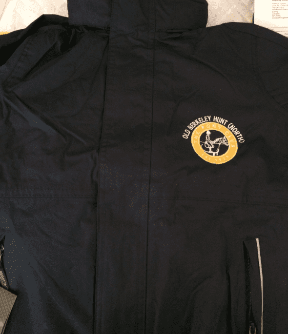 Children's OLD BERKELEY HUNT (NORTH) Navy Regatta Dover jacket