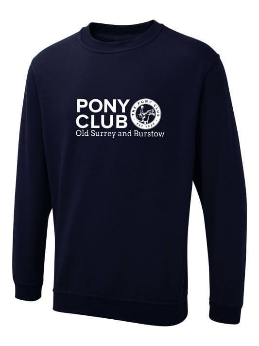 CHILDRENS Old Surrey and Burstow PC Navy Sweatshirt – UX7