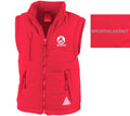CHILDRENS Penshaw Pony Academy Red Padded Bodywarmer – RS88B