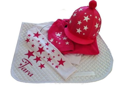 Children's Pink/White Base Layer Cross Country Colours
