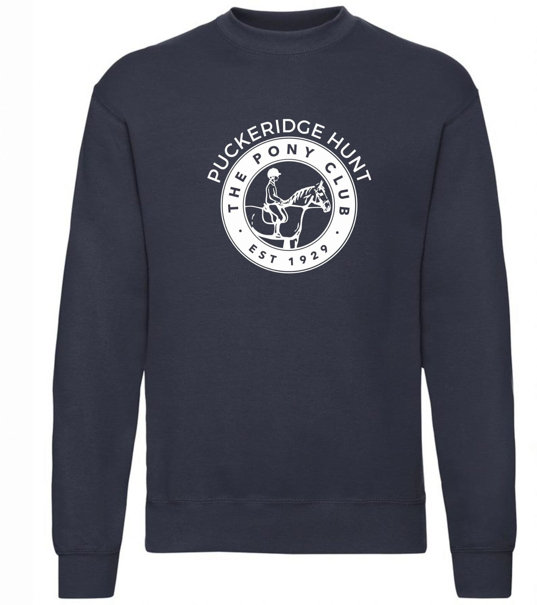Children's Puckeridge Hunt Pony Club Navy Sweatshirt UX7