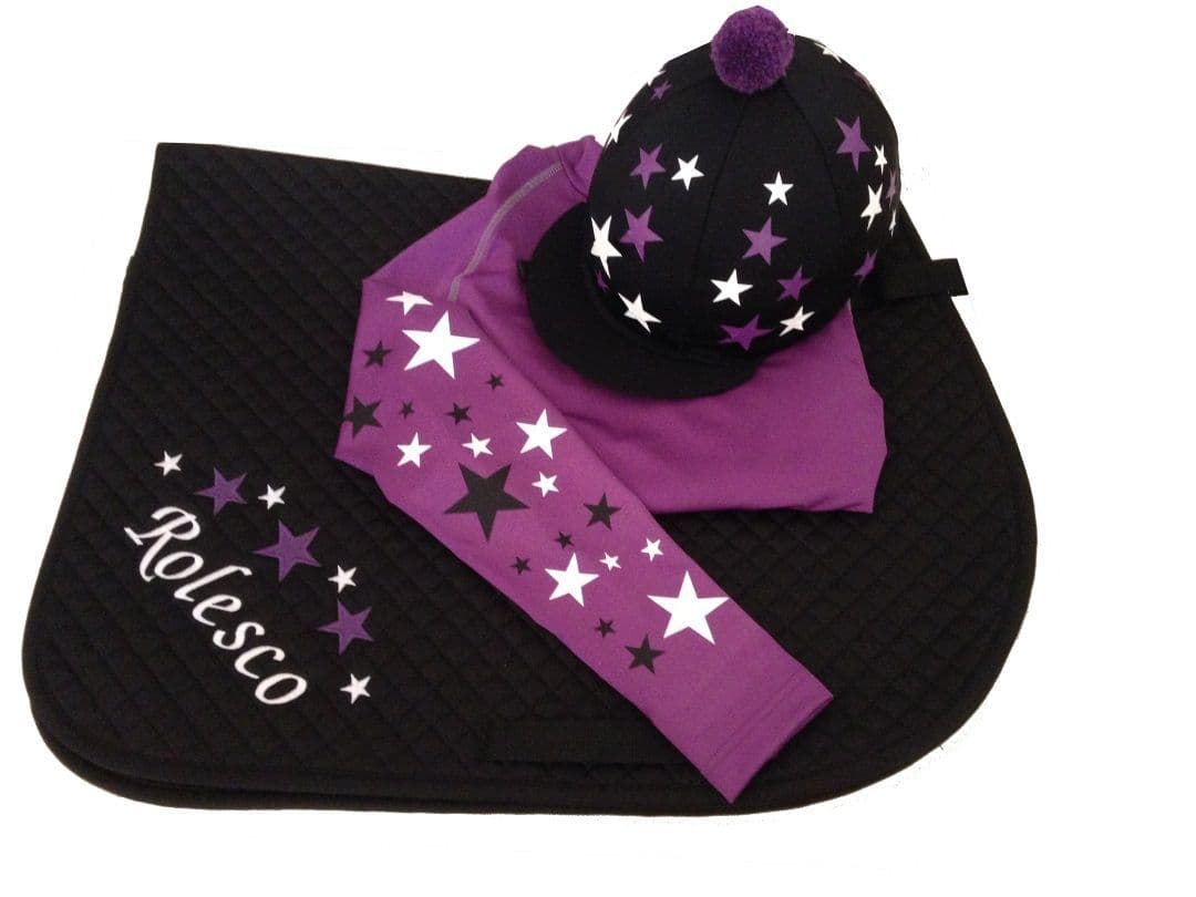 Children's Purple/ Black Multi Cross Country Colours