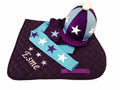 Children's Purple/Sky Blue Base Layer Cross Country Colours