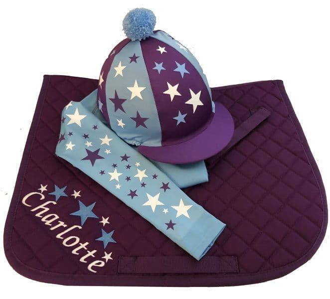 Children's Purple/Sky Cross Country Colours
