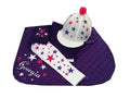 Children's Purple/White/Pink Base Layer Cross Country Colours