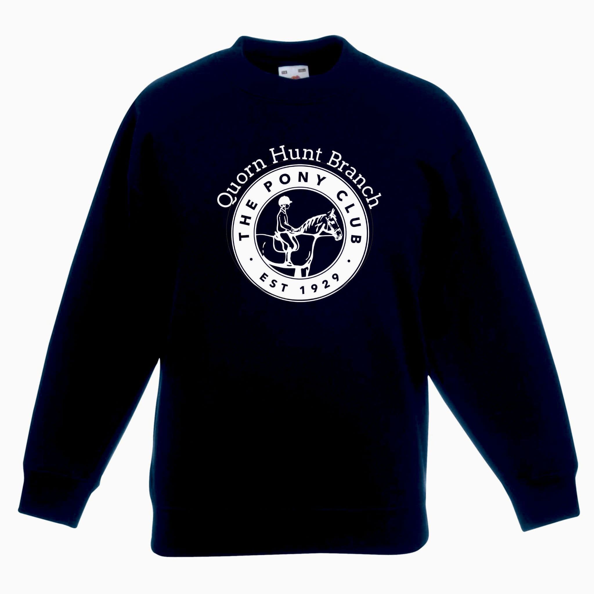 Children's Quorn Hunt Navy Sweatshirt UX7