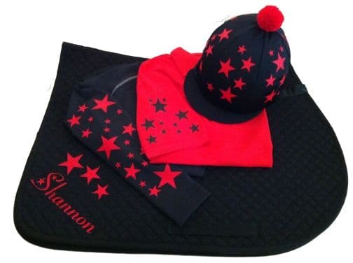 Children's Red/Black Base Layer Cross Country Colours