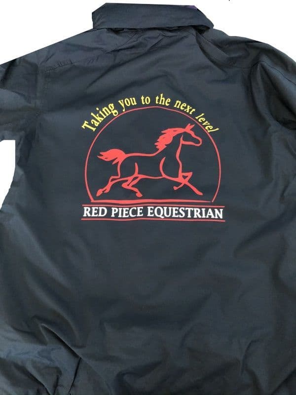Children's Red Piece Equestrian Stables Navy Regatta Dover jacket