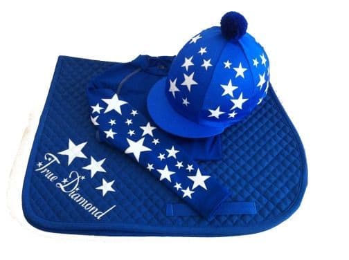Children's Royal/White Base Layer Cross Country Colours (1)
