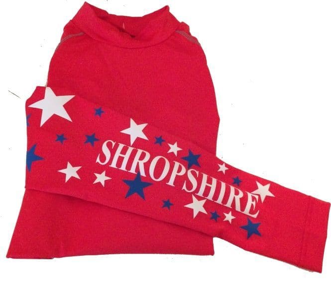 Children's Shropshire Red Base Layers