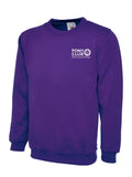 CHILDRENS Silverstone Riding School PC Purple Sweatshirt – UC202