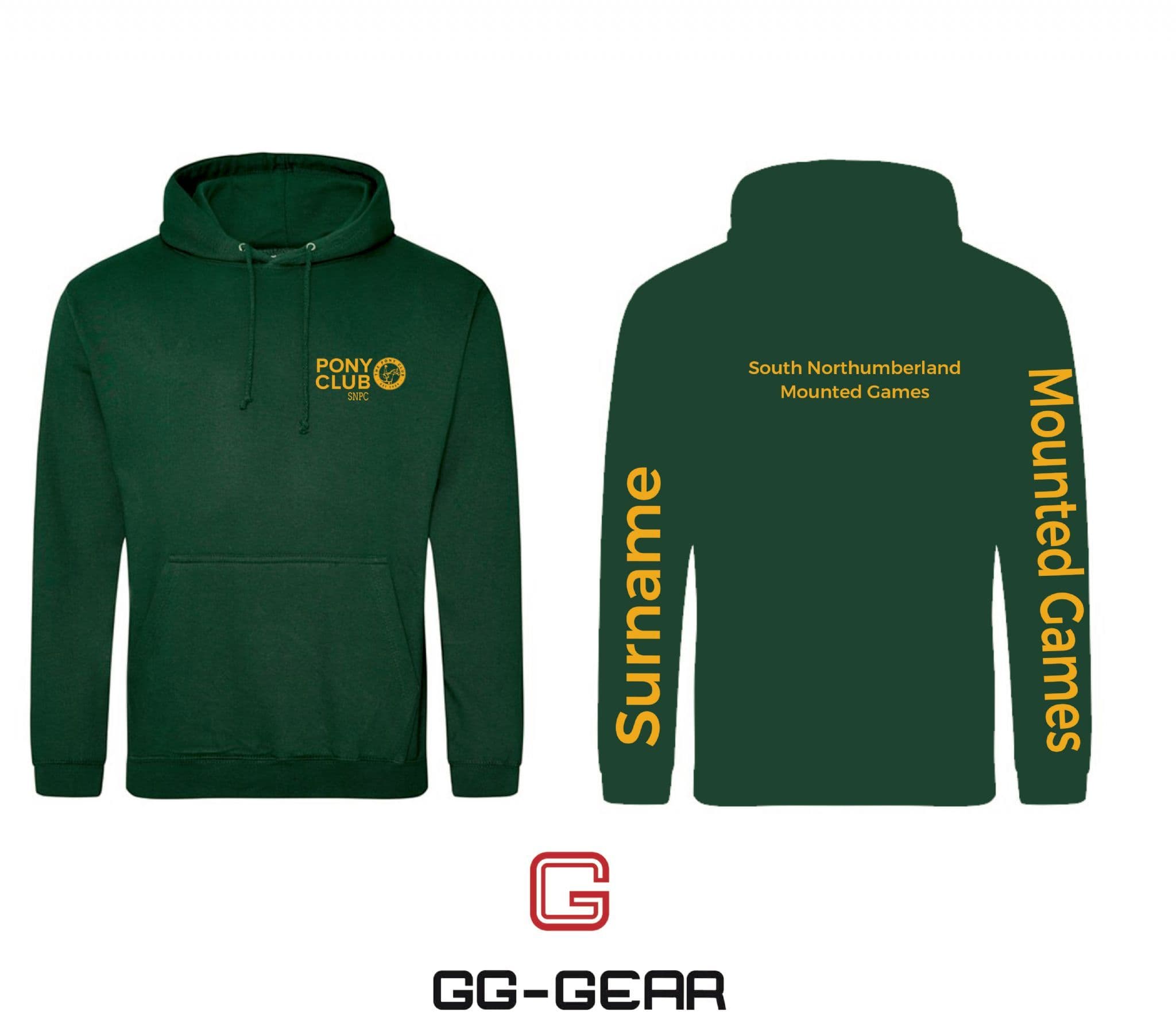 Children's South Northumberland Games Bottle Hoodie