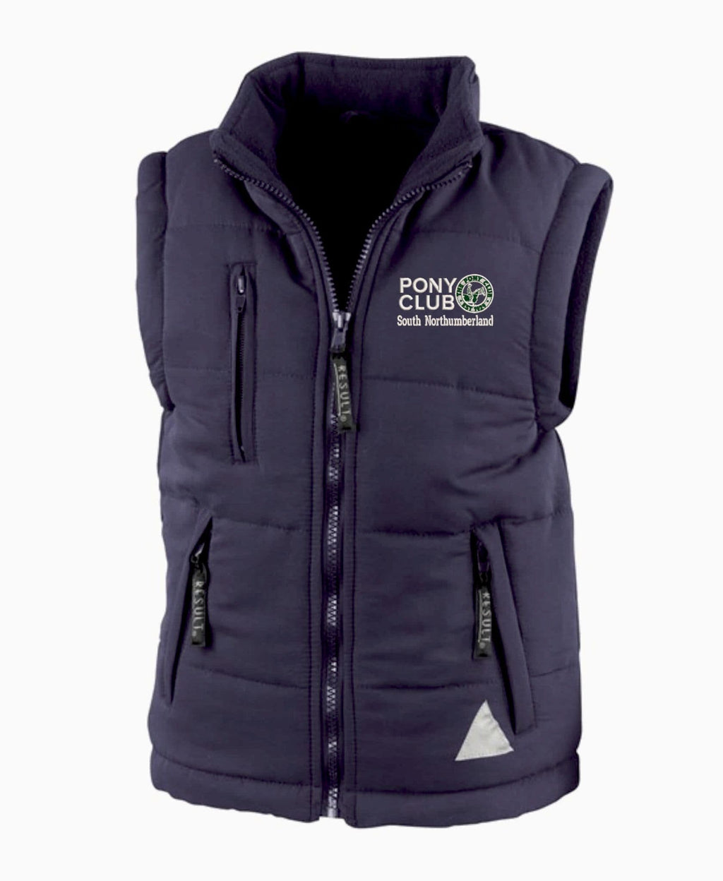 Children's South Northumberland Navy Blue Padded Gilet