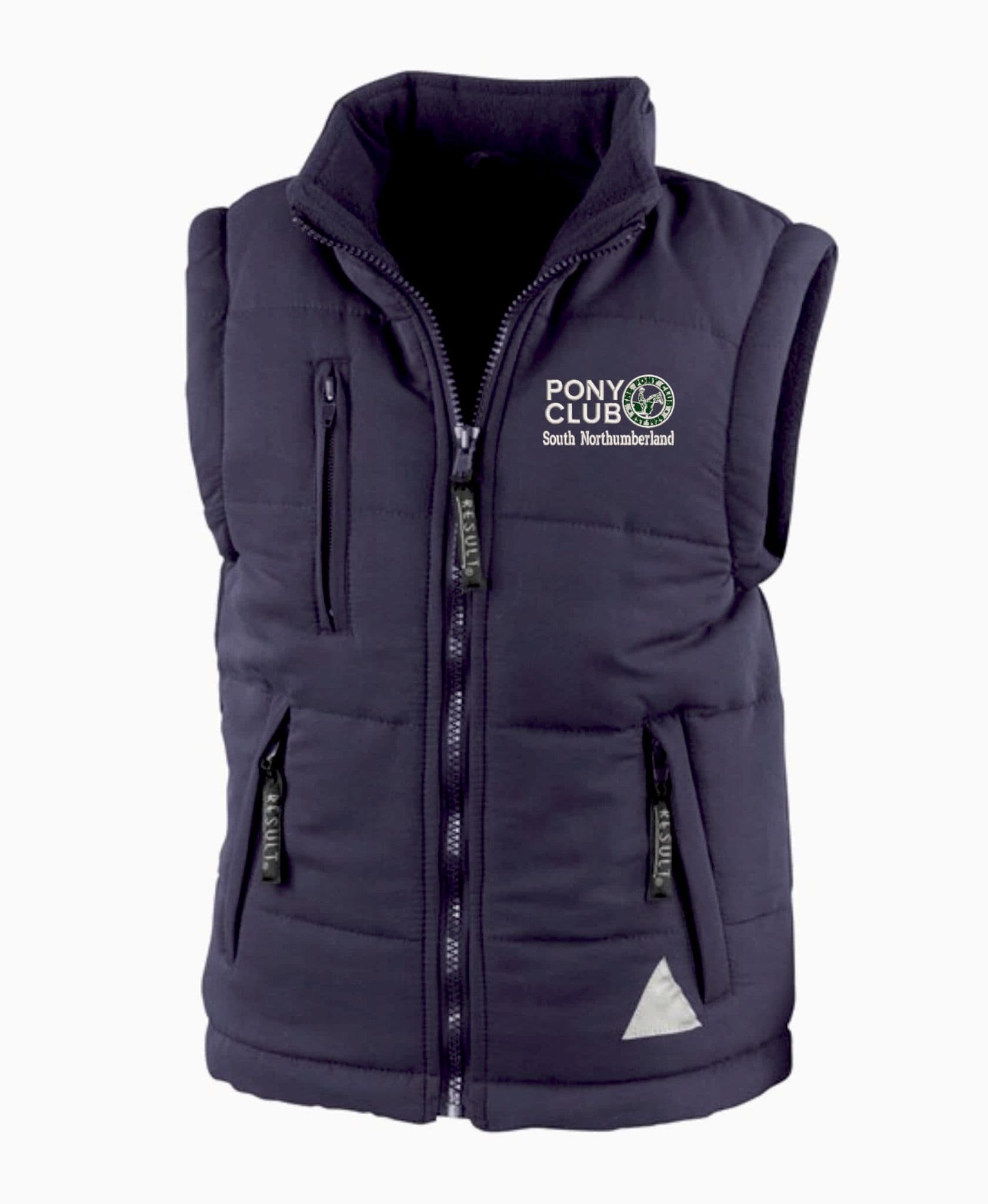 Children's South Northumberland Navy Blue Padded Gilet