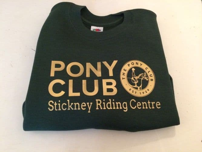 Children's Stickney Riding Centre Bottle Green Sweatshirt