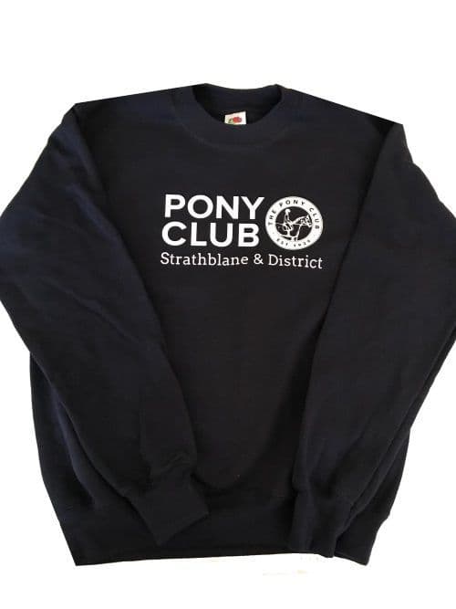 Children's' Strathblane Navy Sweatshirt UX7