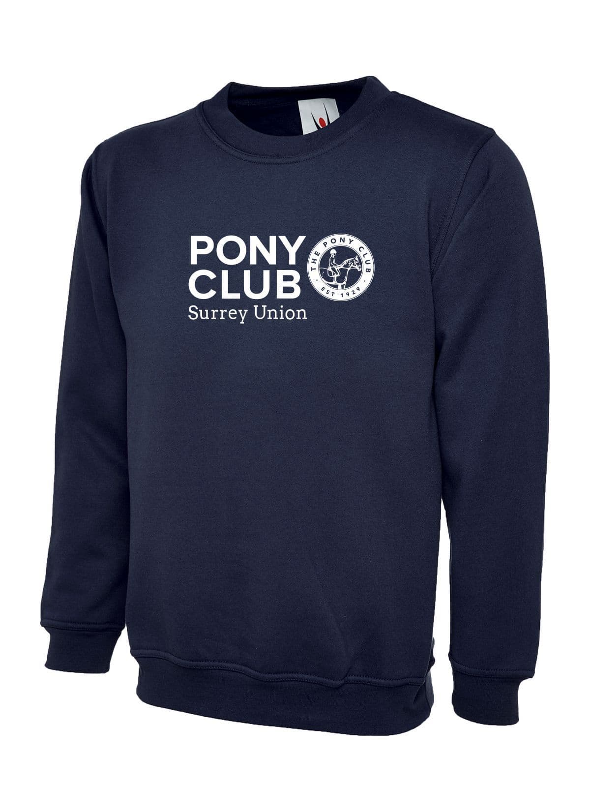 CHILDRENS Surrey Union PC Navy Sweatshirt – UX7