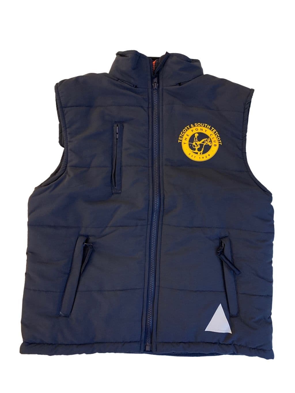 Children's Tetcott and South Tetcott Navy Blue Padded Gilet