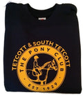Children's'Tetcott and South Tetcott Pony club Navy Sweatshirt UX7
