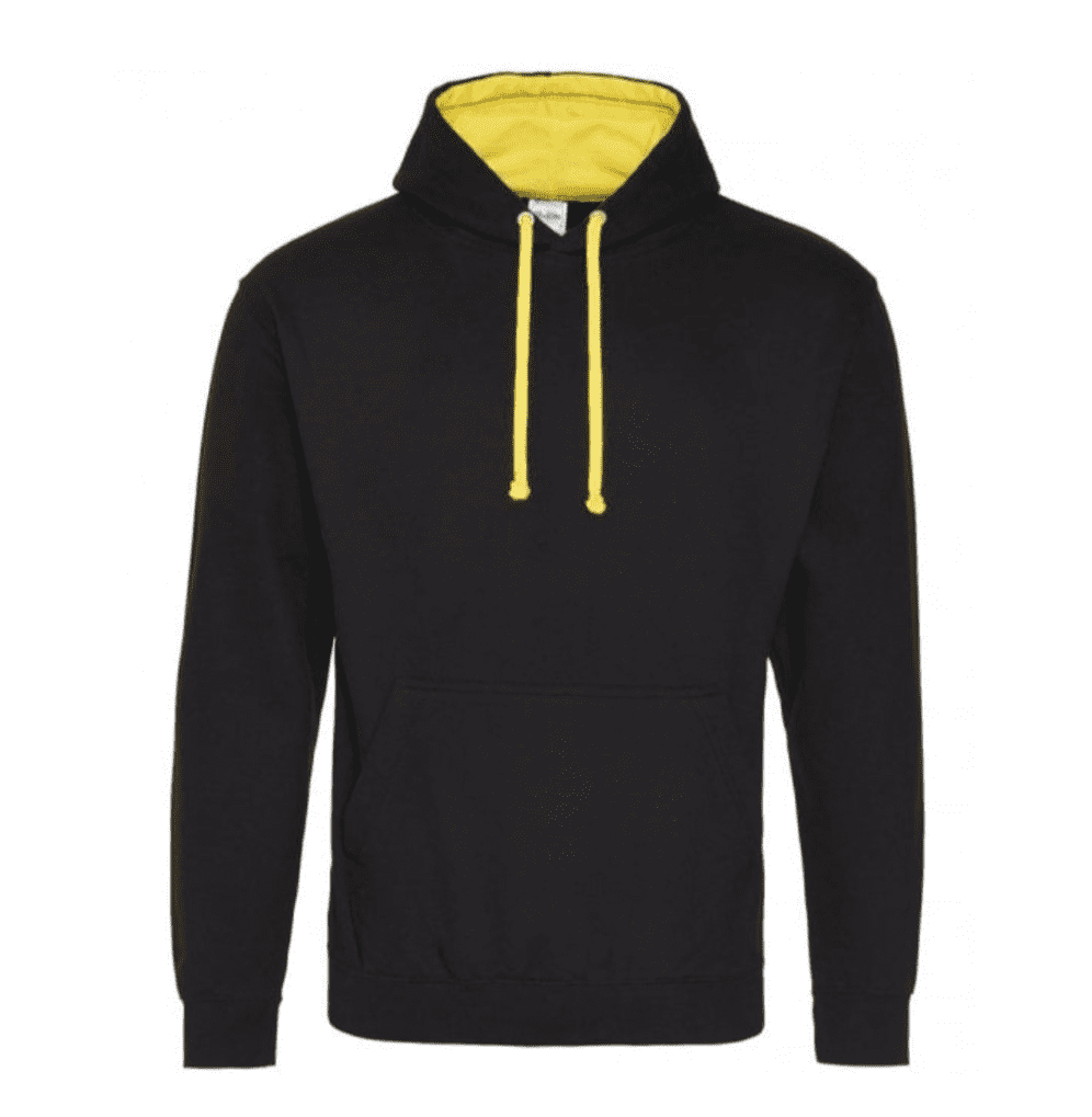 Children's Tivyside Black/Yellow Pony Club Hoodie