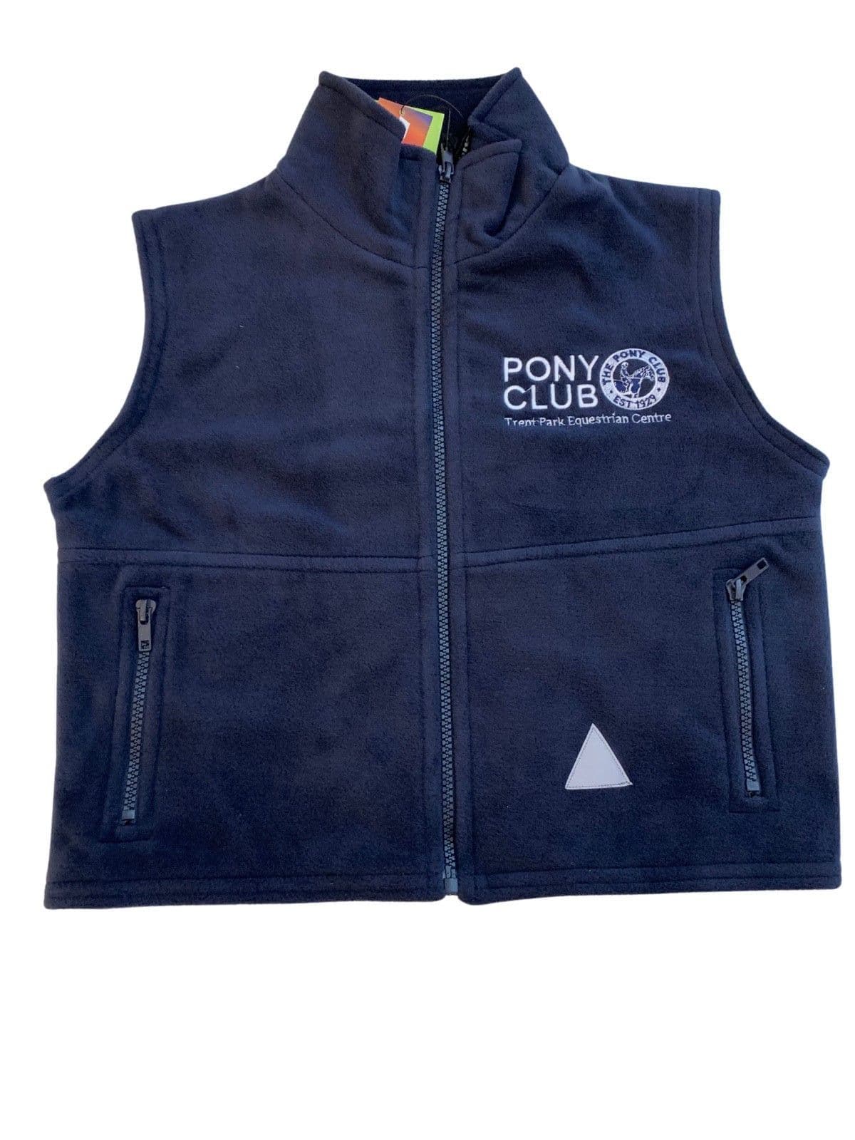 Children's Trent Park Navy Blue Fleece Gilet RE37J