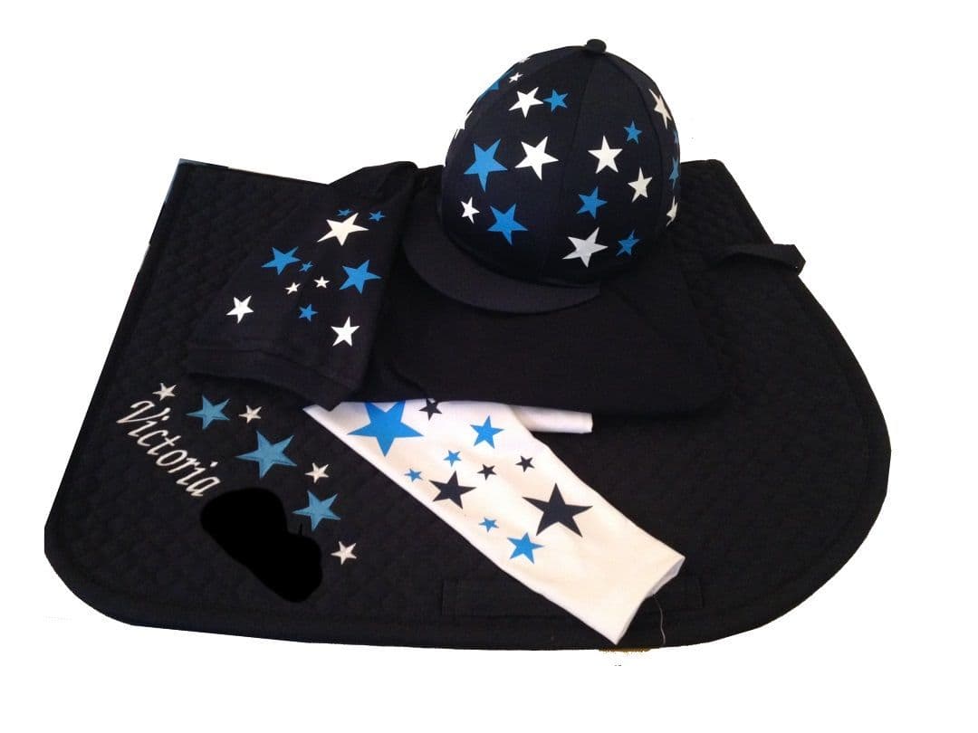 Children's Turquoise/Black/white Base Layer Cross Country Colours