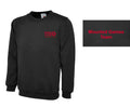 Children's' Warwickshire Hunt Pony Club Black Mounted Games Sweatshirt Ux7