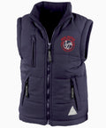 Children's West Norfolk Pony Club Navy Blue Padded Gilet (1)