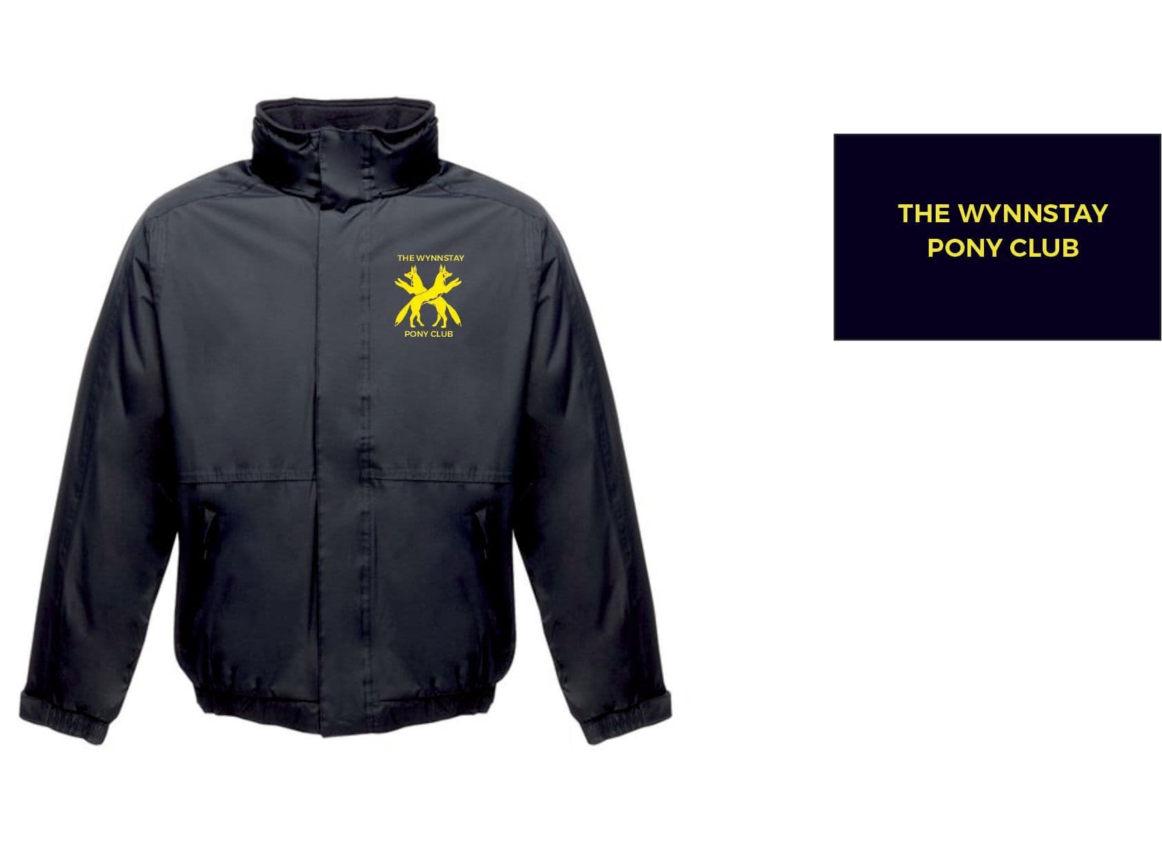 Children's Wynnstay PC Navy Regatta Dover jacket