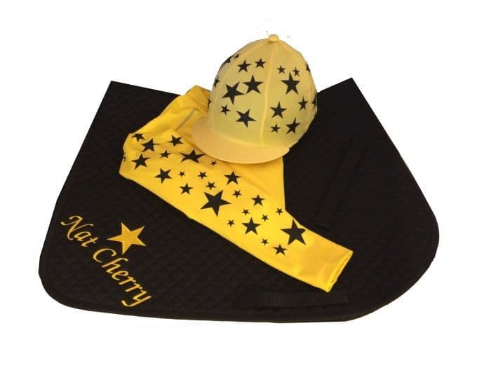 Children's Yellow/Black Base Layer Cross Country Colours