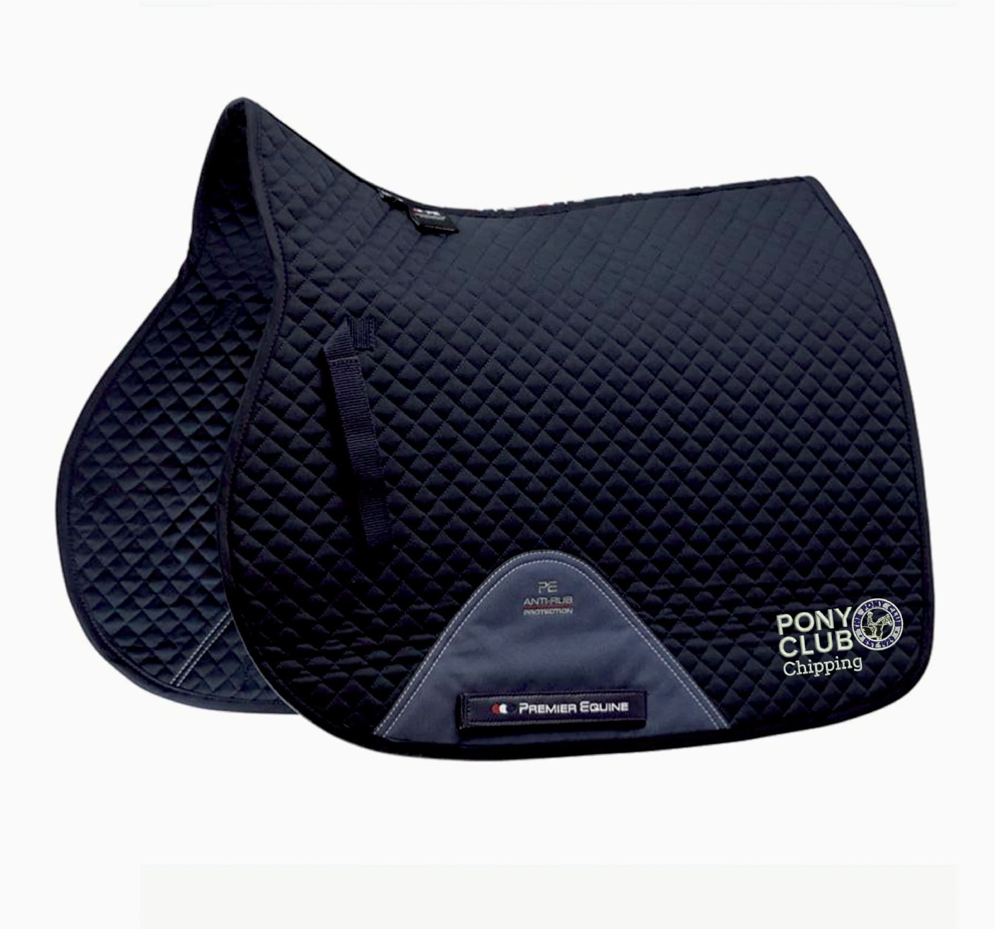 Chipping Pony Club Premier Equine Pony Cotton GP/Jump Saddlepad