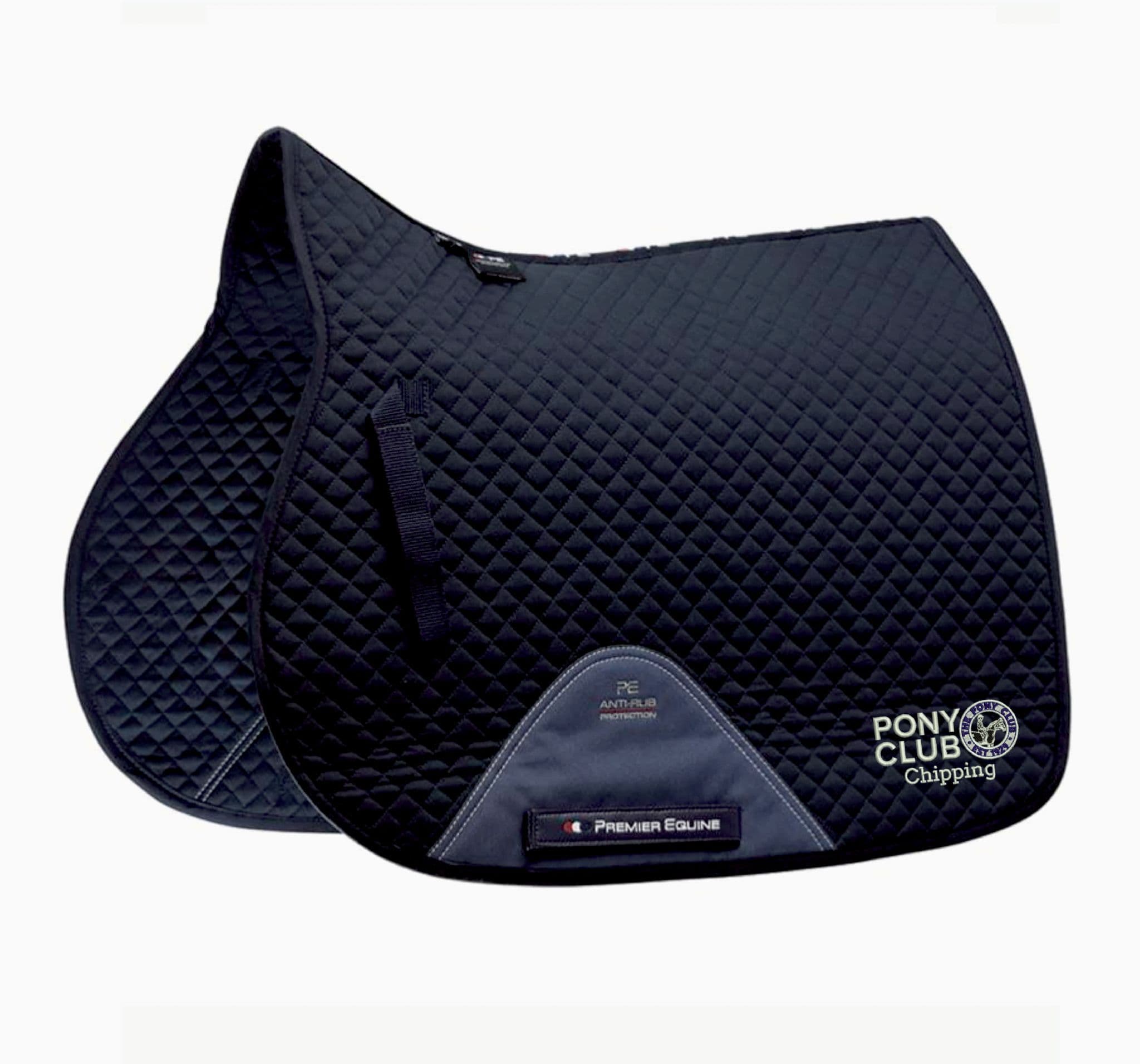 Chipping Pony Club Premier Equine Pony Cotton GP/Jump Saddlepad