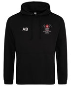 City St George's University Black Hoodie – JH001
