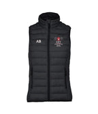 City St George's University Black Padded Gilet – KB6114