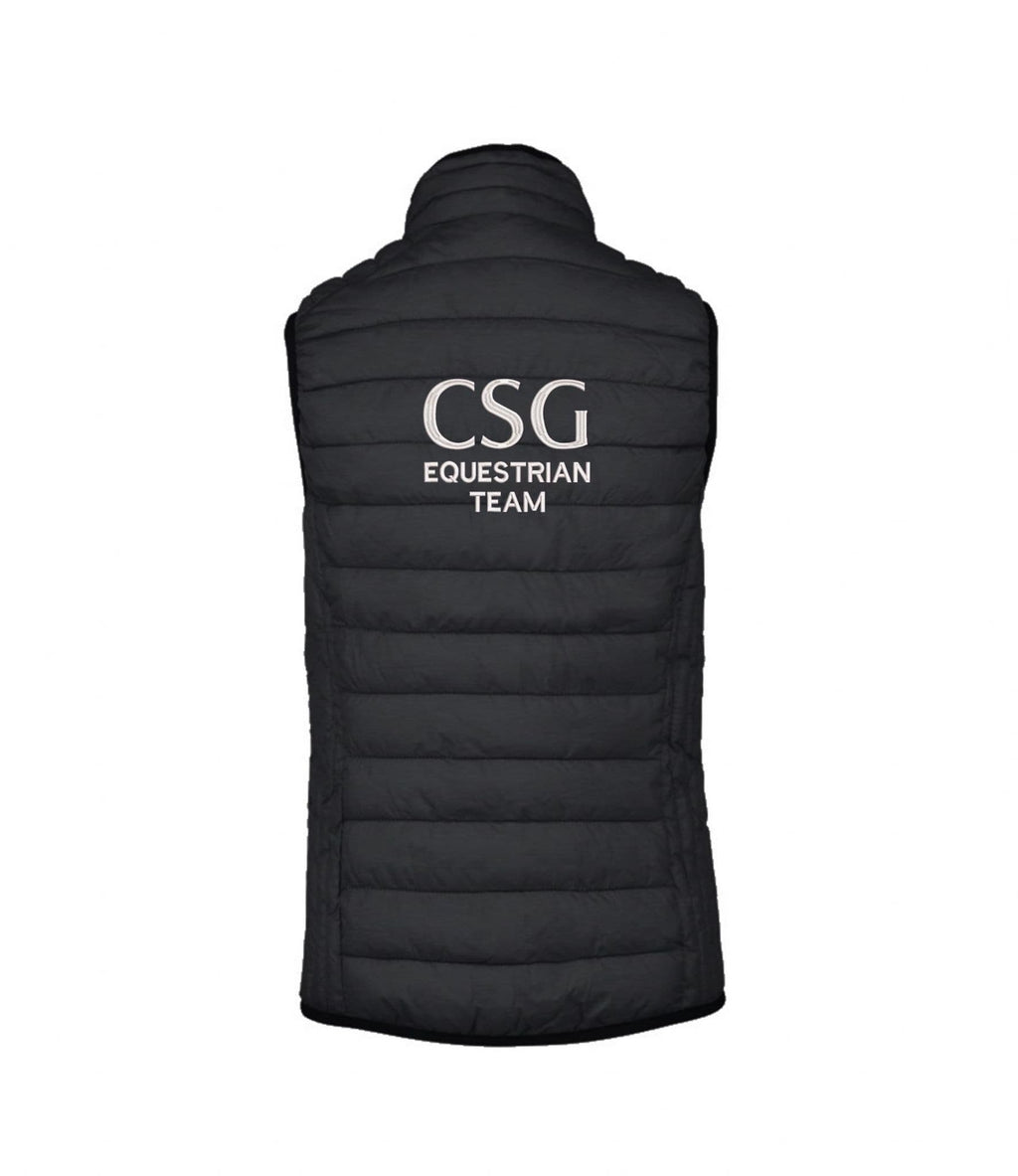 City St George's University Black Padded Gilet – KB6114