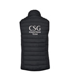 City St George's University Black Padded Gilet – KB6114